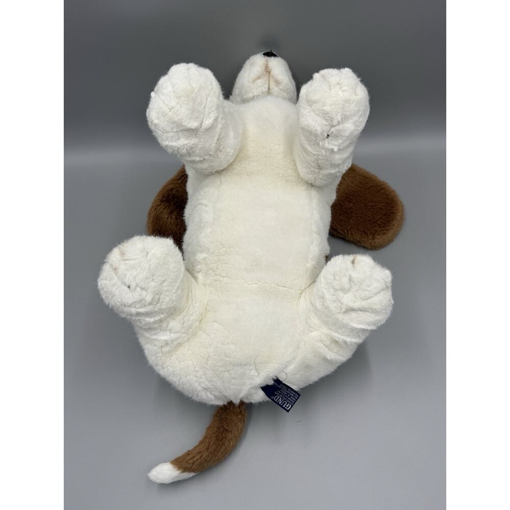 RARE 1985 Gund Basset Hound Plush Dog 18” Lifelike Collector’s Classics - Picture 8 of 10